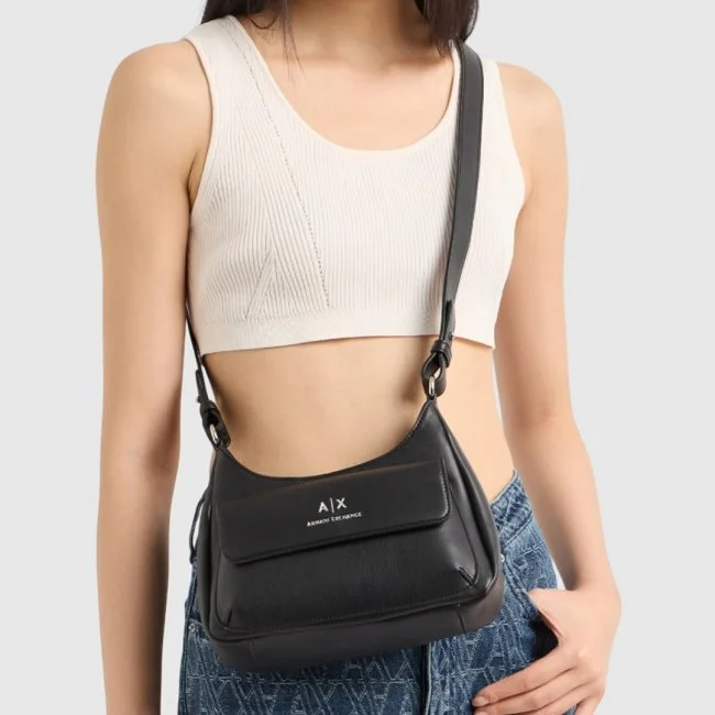 Bolso Armani Exchange Negro Mujer