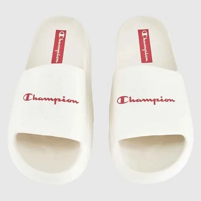 Chanclas Champion Beige Mujer 2
