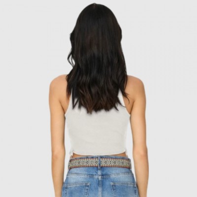 Camiseta ONLY Blanca Mujer 2