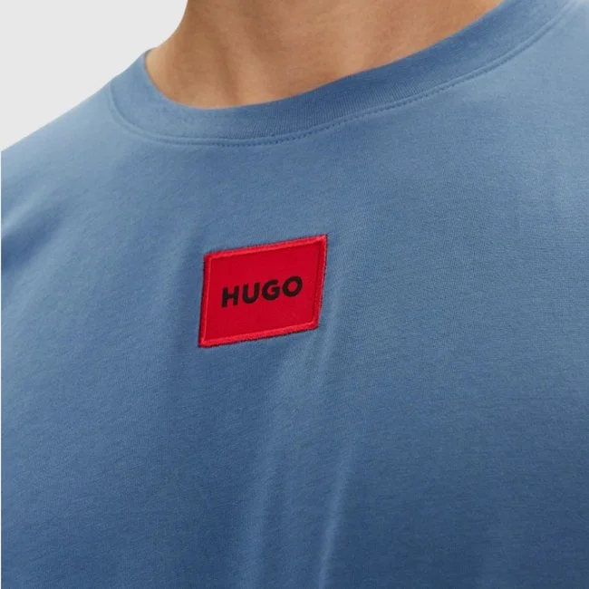Camiseta Hugo Azul Hombre