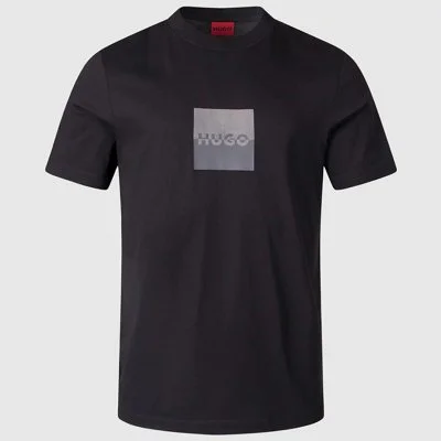 Camiseta Hugo Negra Hombre...