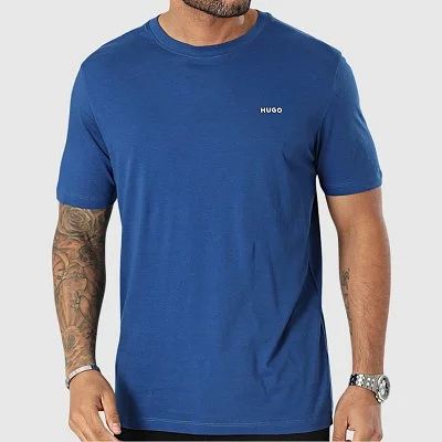 Camiseta Hugo Azul Hombre