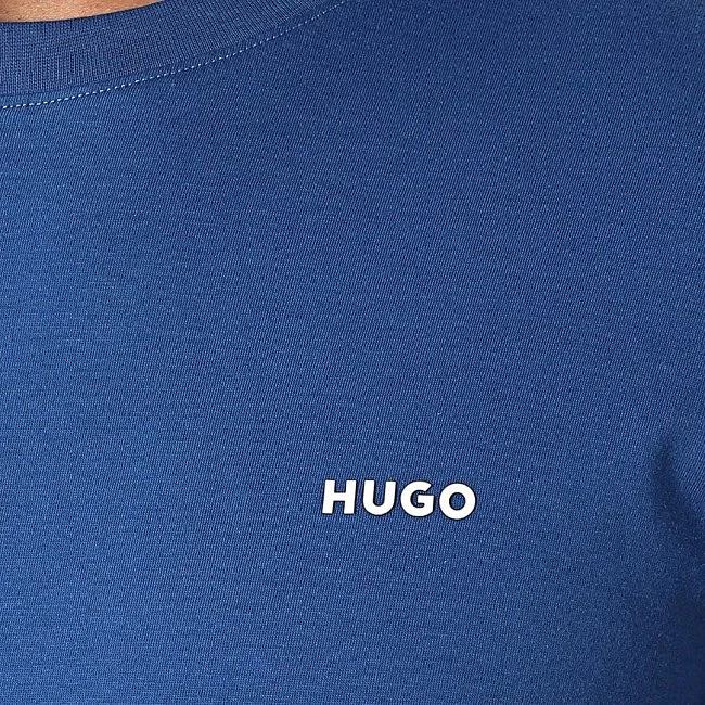 Camiseta Hugo Azul Hombre