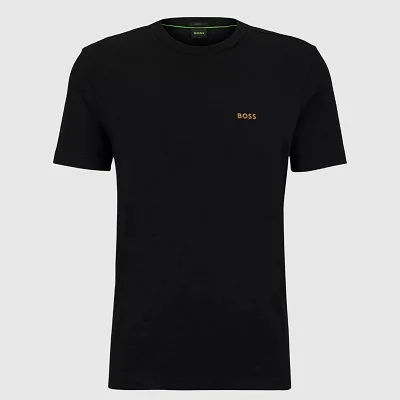 Camiseta Boss Negra Hombre