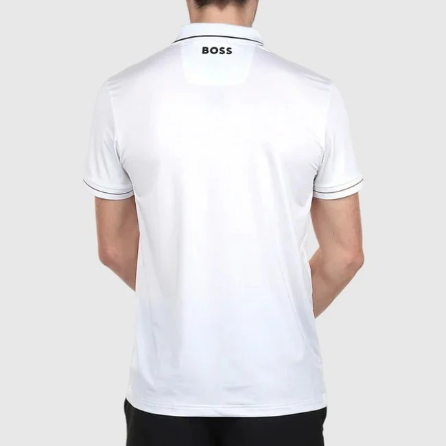 Polo Boss Blanco Hombre