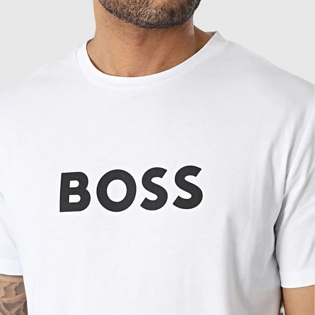 Camiseta Boss Blanca Hombre