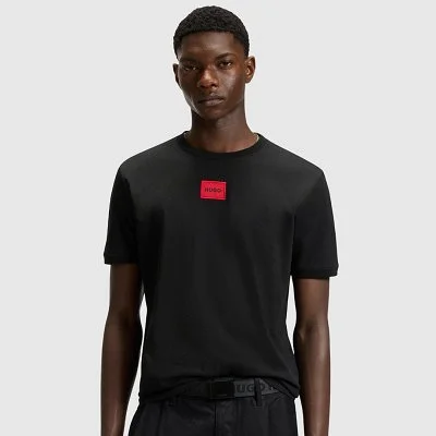 Camiseta Hugo Negra Hombre...