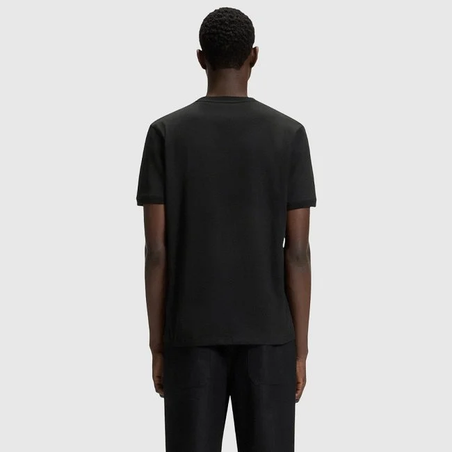 Camiseta Hugo Negra Hombre