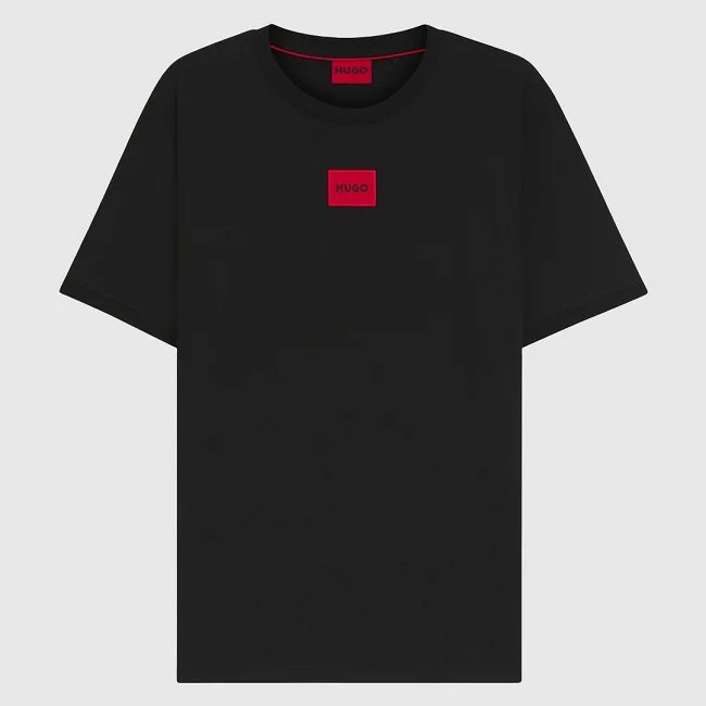 Camiseta Hugo Negra Hombre