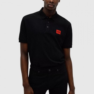 Polo Hugo Negro Hombre 2