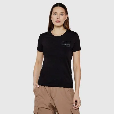 Camiseta Armani Negra Mujer...