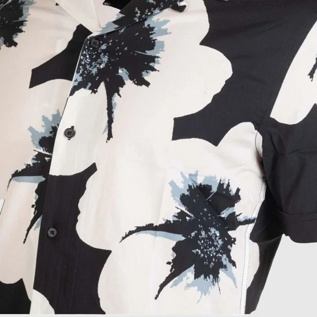 Camisa Antony Morato Negra y Blanca...