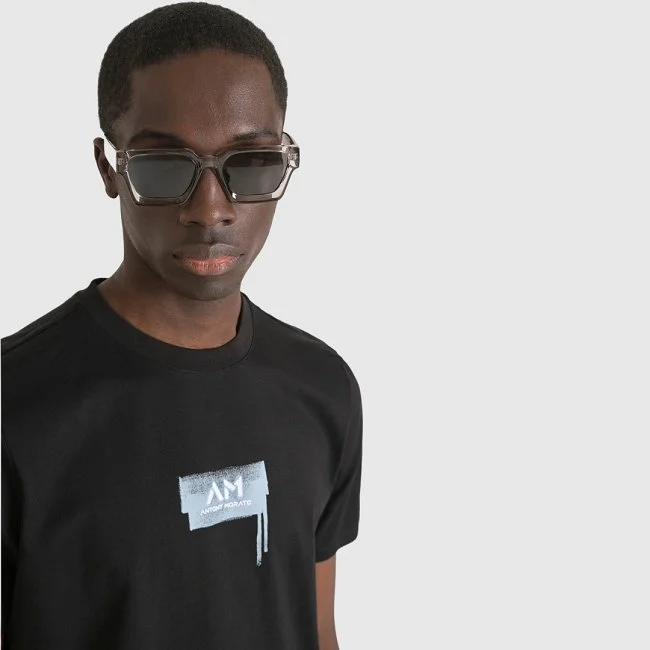 Camiseta Antony Morato Negra Hombre