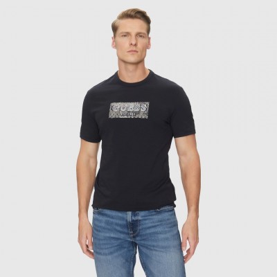 Camiseta Guess Negra Hombre