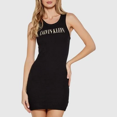Vestido Calvin Klein Negro...