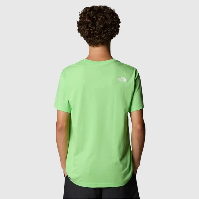 Camiseta The North Face Verde Hombre