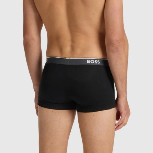 Pack de 3 Calzoncillos Boss Grises y...