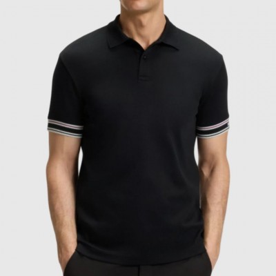 Polo Boss Negro Hombre