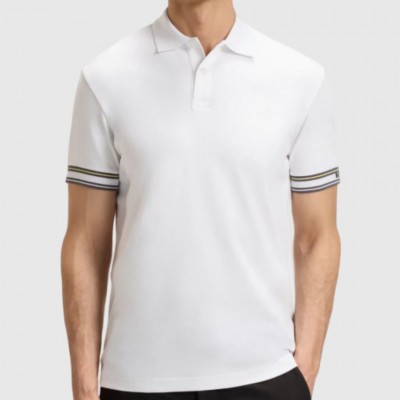 Polo Boss Blanco Hombre