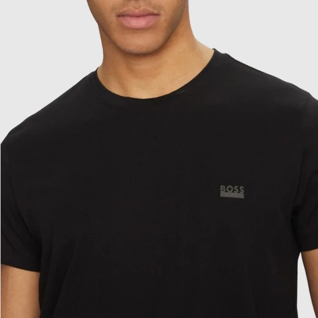 Camiseta Boss Negra Hombre