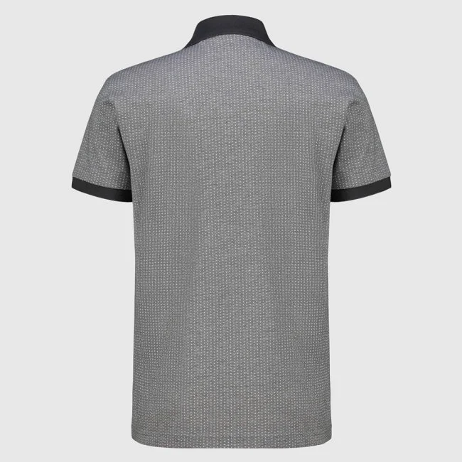 Polo Boss Gris Oscuro Hombre