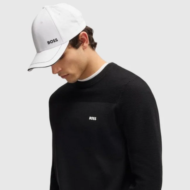 Gorra Boss Blanca Hombre