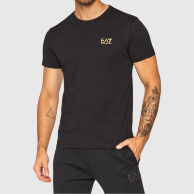 Camiseta Armani Negra Hombre