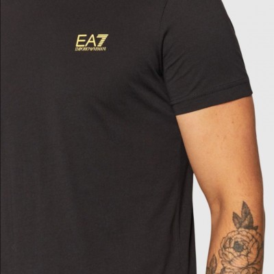 Camiseta Armani Negra Hombre 2