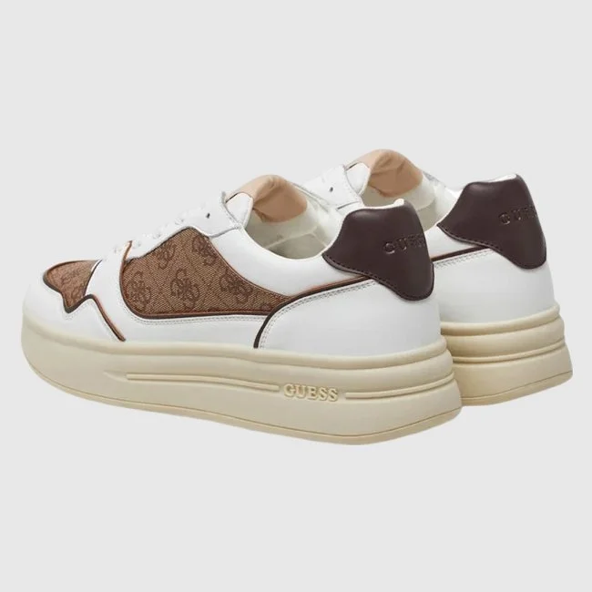 Zapatillas Guess Blancas y Marrones...