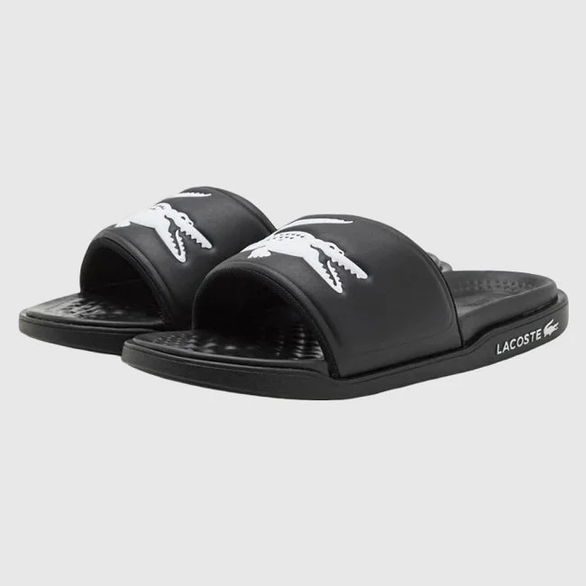Chanclas Lacoste Negras Hombre