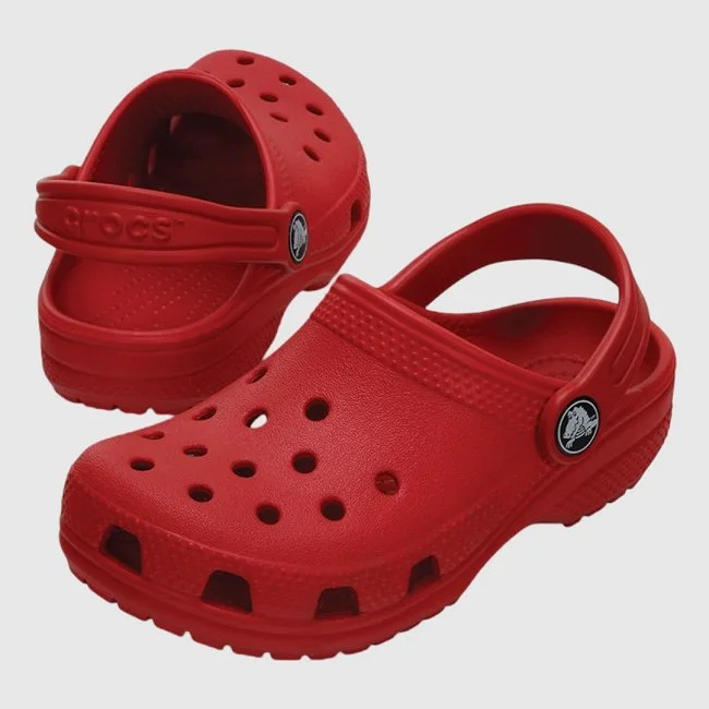 Chanclas Crocs Rojas