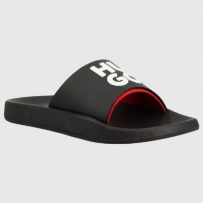 Chanclas Hugo Negras Hombre