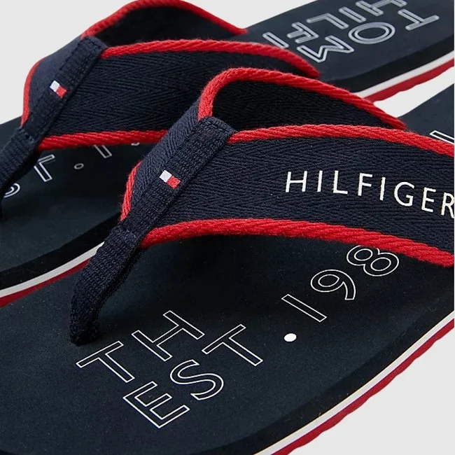 Chanclas Tommy Hilfiger Azul Marino...