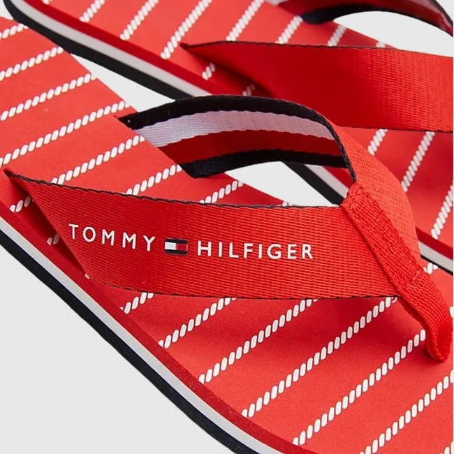 Chanclas Tommy Hilfiger Rojas Mujer