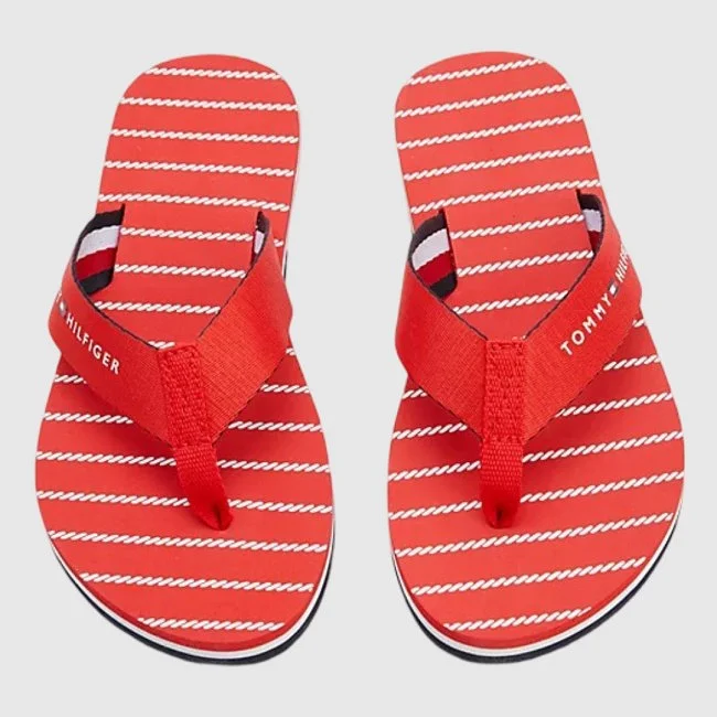 Chanclas Tommy Hilfiger Rojas Mujer