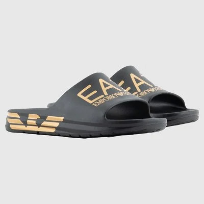 Chanclas Armani Negras y...