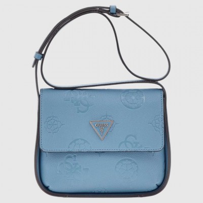 Bolso Guess Azul Mujer...