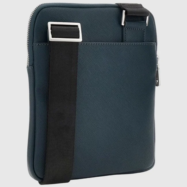 Bandolera Guess Azul Verdoso Hombre