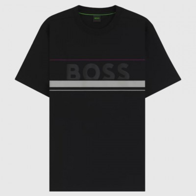 Camiseta Boss Negra Hombre...