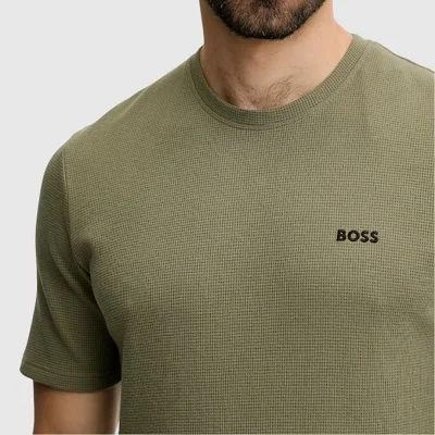 Camiseta Boss Verde Hombre 2