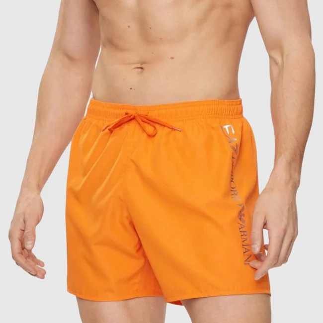 Bañador Armani Naranja Hombre