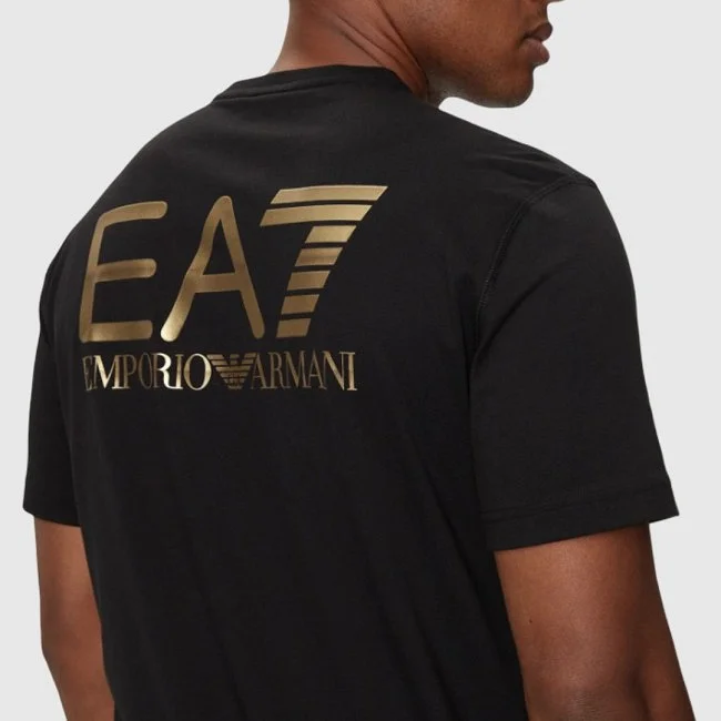 Camiseta Armani Negra Hombre