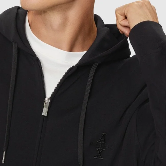Sudadera Armani Exchange Negra Hombre