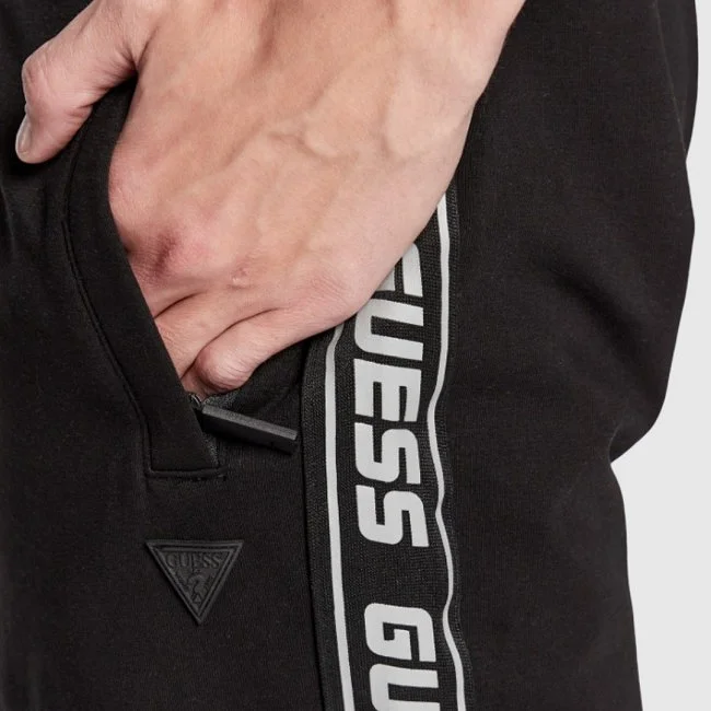 Pantalón Corto Guess Negro Hombre Pantalón Corto Guess Negro Hombre