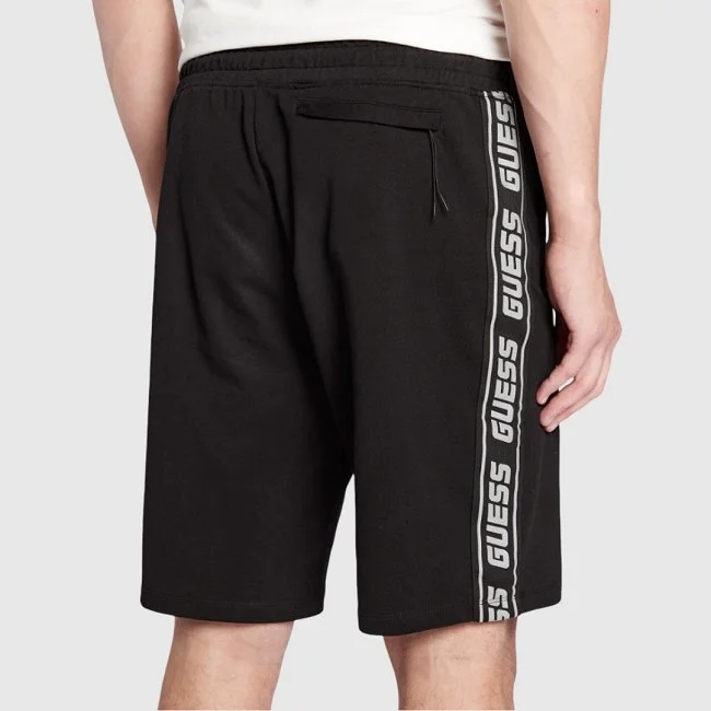 Pantalón Corto Guess Negro Hombre Pantalón Corto Guess Negro Hombre