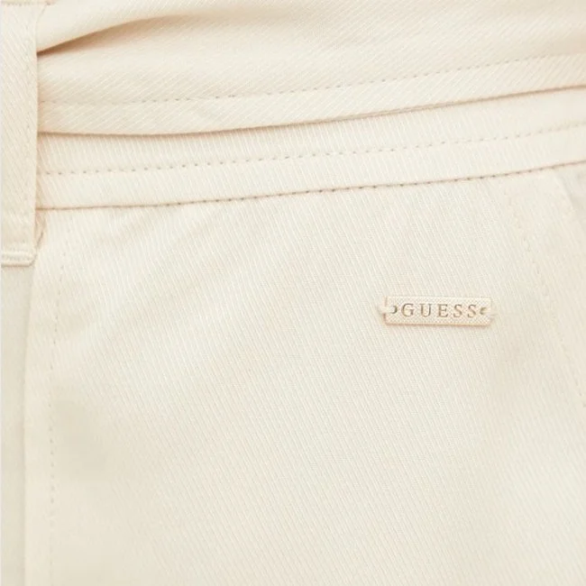 Pantalón Corto Guess Beige Mujer
