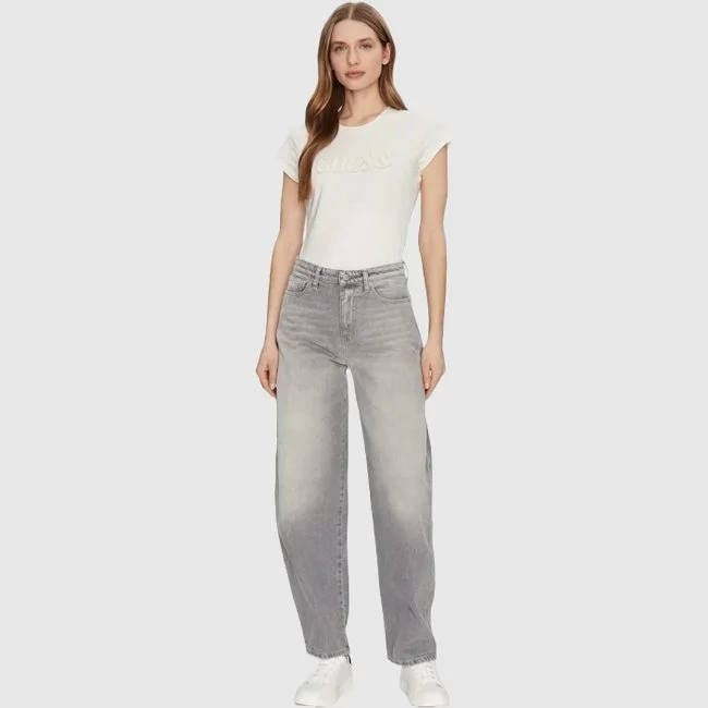 Camiseta Guess Marfil Mujer