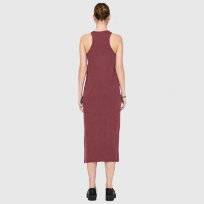 Vestido ONLY Burdeos Mujer... 2