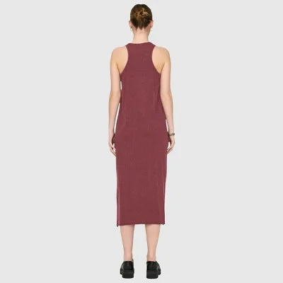 Vestido ONLY Burdeos Mujer... 2