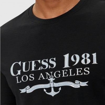 Camiseta Guess Negra Hombre... 2